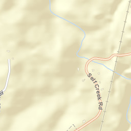 Self Creek Alabama Street Map