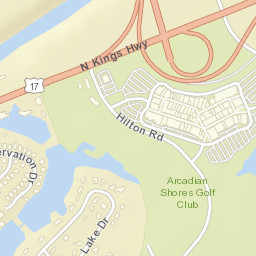 10843 Kings Road, Myrtle Beach, SC Street Map