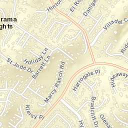 12599 Hinton Way, North Tustin, CA Street Map