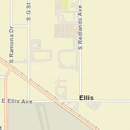 Ellis California Street Map