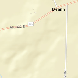 De Ann Arkansas Street Map