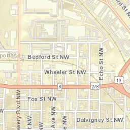 810-814 Fox Street Northwest Atlanta Street Map