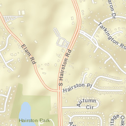 635-645 Hearon Dr Stone Mountain Street Map