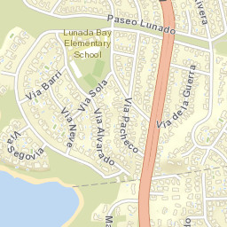 2999 Palos Verdes Dr W, Palos Verdes Estates, CA Street Map
