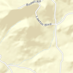 Camelot Hills California Street Map