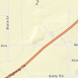 Good Hope California Street Map