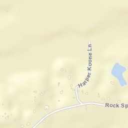 Rock Springs Arkansas Street Map