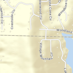 Woodhaven Alabama Street Map