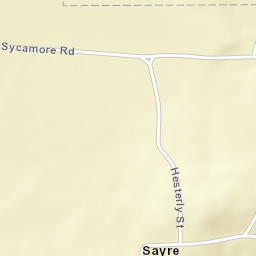 Sayre Arkansas Street Map