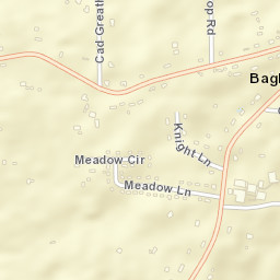 Bagley Meadows Alabama Street Map