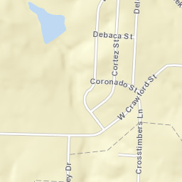 4200 West Crawford Street Denison TX Street Map