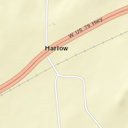 Harlow Arkansas Street Map