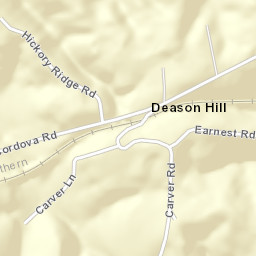 Deason Hill Alabama Street Map