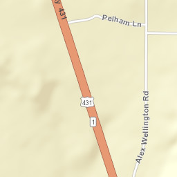 Mahlep Alabama Street Map