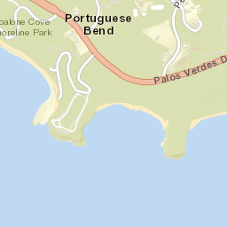 Portuguese Bend California Street Map