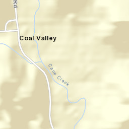 Coal Valley Alabama Street Map