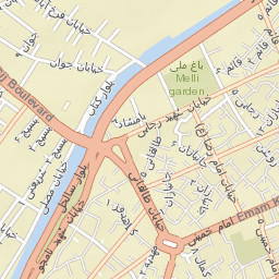 Qaen Street Map