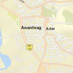 Anantnag Street Map