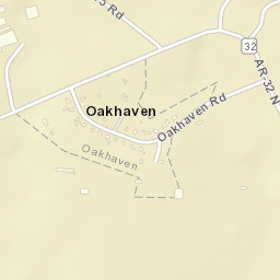 Oakhaven Arkansas Street Map