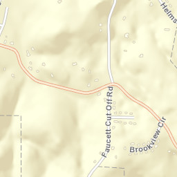 Overbrook Estates Alabama Street Map