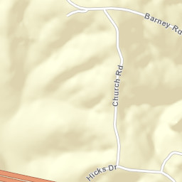 Barney Alabama Street Map