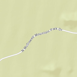 24169 McDowell Mountain Park Drive, Scottsdale, AZ Street Map