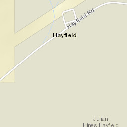 Hayfield California Street Map