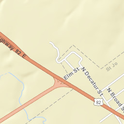 612 North Decatur Street, Saint Jo, TX Street Map