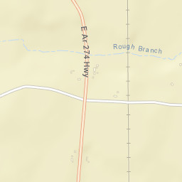 Ellisville Arkansas Street Map