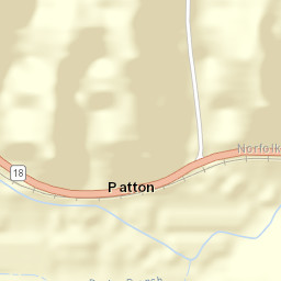 Patton Alabama Street Map