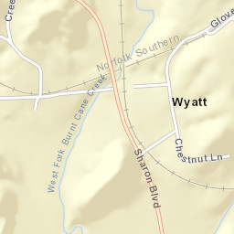 Wyatt Alabama Street Map