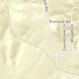 Bryan Alabama Street Map