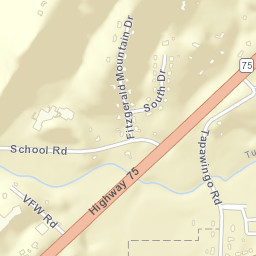 Fitzgerald Estates Alabama Street Map