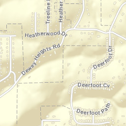Heatherwood Alabama Street Map