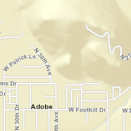 Adobe Arizona Street Map