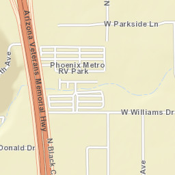 22345-22599 N 22nd Ave Phoenix AZ Street Map