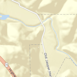 Vulcan Alabama Street Map