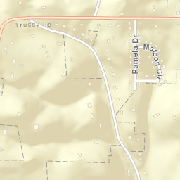 West Ridge Alabama Street Map