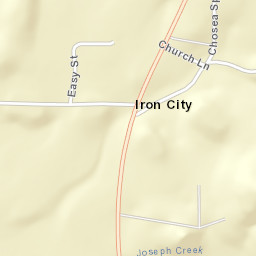 Joseph Springs Alabama Street Map