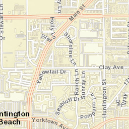 La Bolsa California Street Map