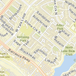 Irvine, California Street Map