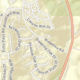 Portola Hills California Street Map