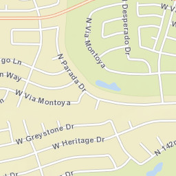 14605-14609 West Huron Drive, Sun City West Street Map