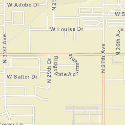21455-21459 N 29th Dr Phoenix AZ Street Map