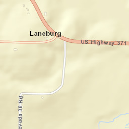 Laneburg Arkansas Street Map