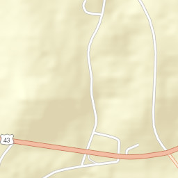 Rossland City Alabama Street Map