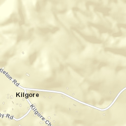 Kilgore Alabama Street Map