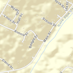 Hill Number 2 Alabama Street Map