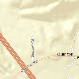 Quinton Alabama Street Map