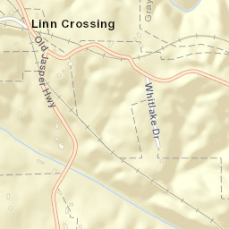 Linn Crossing Alabama Street Map